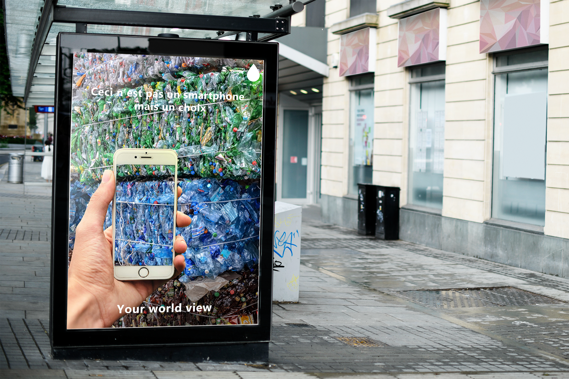 affiche smartphone Pure