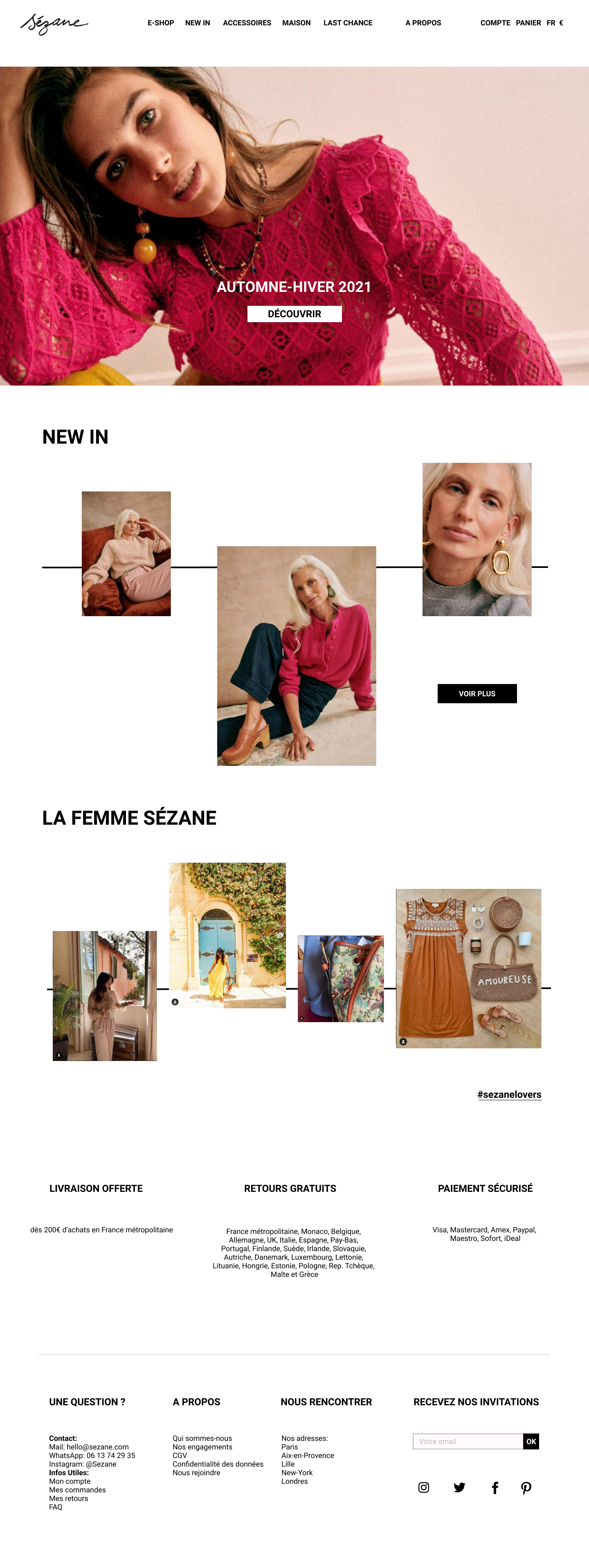 refonte page accueil